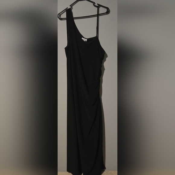 The Drop Women's Lupita Draped One-Shoulder Maxi Dress #706 - Picture 3 of 11